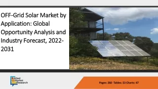 Off Grid Solar   Market