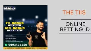 How To Take Betting Id | THE TIIS | 9993475250