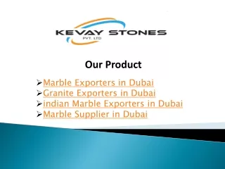 indian Marble Exporters in Dubai