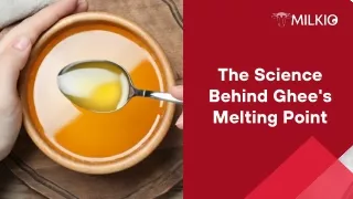 Melting point of ghee