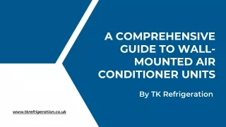 A Comprehensive Guide to Wall-Mounted Air Conditioner Units