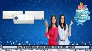 Buy Air Conditioner Online at Best Price on EMI - Sathya