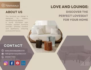 Love and Lounge Discover the Perfect Loveseat for Your Home (1)