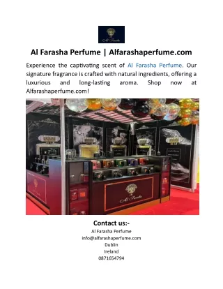 Al Farasha Perfume  Alfarashaperfume