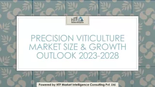 Precision Viticulture Market Size & Growth Outlook 2023-2028