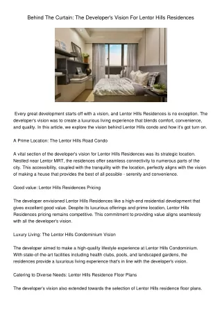 BehindTheCurtainTheDevelopersVisionForLentorHillsResidences