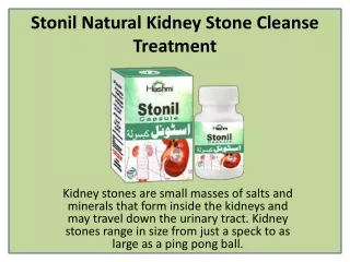 Flush out Kidney Stones Painlessly