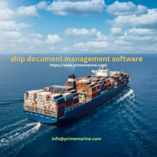 ship document management software