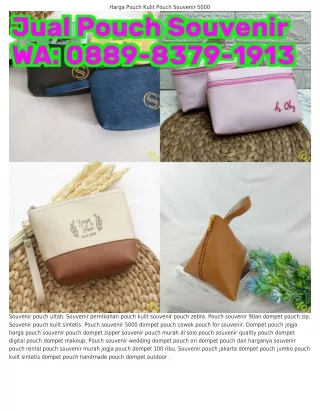 Ô889-8Зᜪ9-l9lЗ (WA) Dompet Pouch Item Pouch Dompet Custom