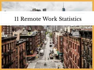 11 Remote Work Statistics