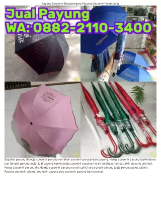 O88ᒿ•ᒿllO•34OO (WA) Souvenir Payung Promosi Surabaya Harga Souvenir Pernikahan P