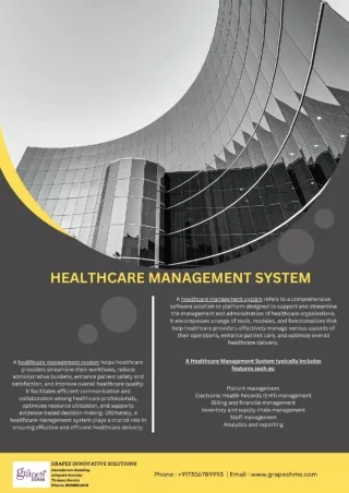 Healthcare Management System