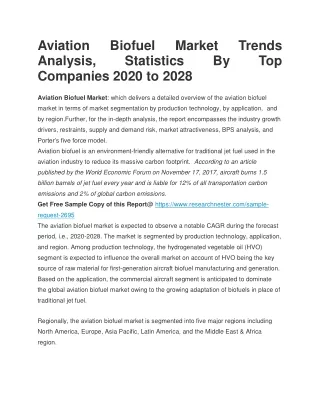 Aviation_Biofuel_Market