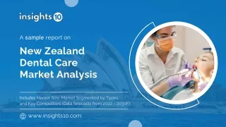 New Zealand Dental Care Market Analysis Sample report