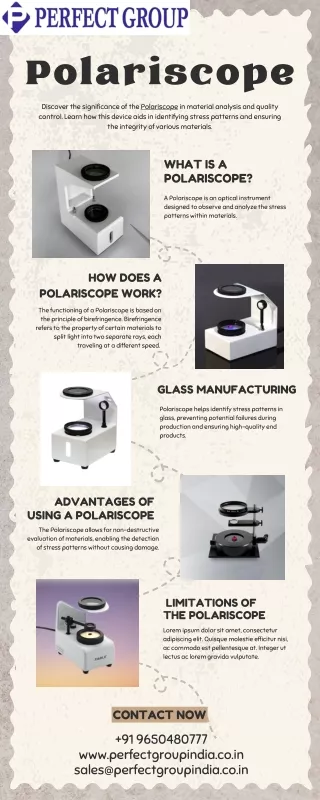 Polariscope | Perfectgroupindia