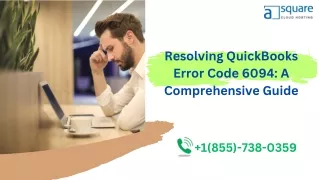 Fix QuickBooks Error Code 6094 in Few Steps