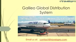 Galileo Global Distribution System