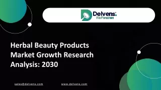 Herbal Beauty Products Market Overview & Outlook: 2028