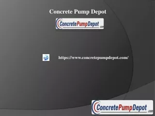 Schwing Concrete Boom Pumps for Sale, concretepumpdepot