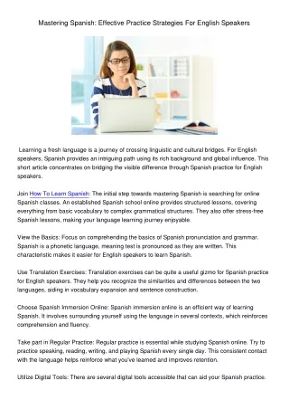 MasteringSpanishEffectivePracticeStrategiesForEnglishSpeakers