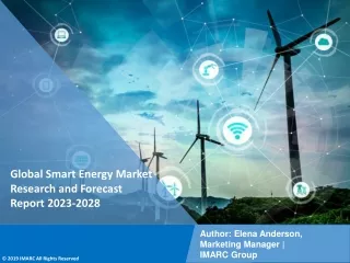 Smart Energy Market Research and Forecast Report 2023-2028