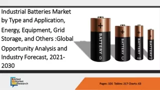 Industrial Batteries Market