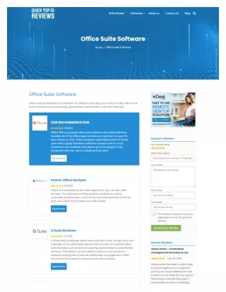 Office Suite Software: Streamline Your Productivity