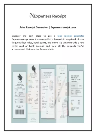 Fake Receipt Generator  Expensesreceipt.com3