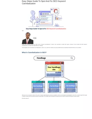 Steps To Recognise And Solve SEO Keyword Cannibalization