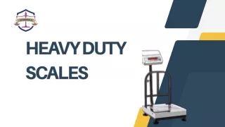 Heavy Duty Scales