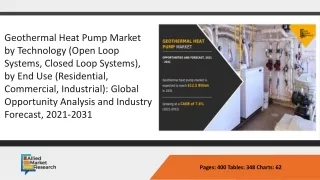 Global Geothermal Heat Pump Market PPT