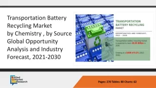 Global Transportation Battery Recycling Market PPT