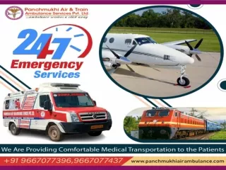 Get Panchmukhi Train Ambulance in Patna and Delhi with Emergency Facility at Genuine Cost