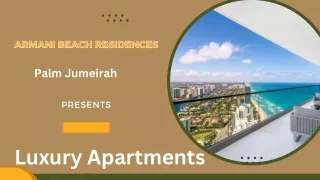 Armani Beach Residences E-Brochure