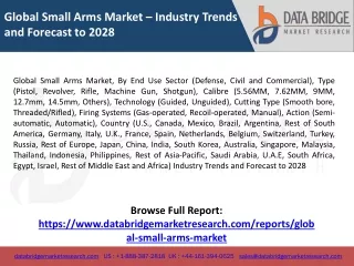 Global Small Arms Market