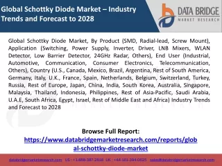 Global Schottky Diode Market