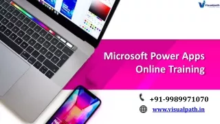 Microsoft power Apps Online Training