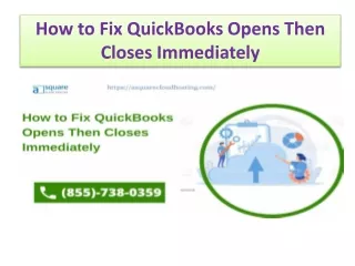 Fixing QuickBooks Crashes on Startup: Common Causes and Fixes