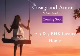 Casagrand Amor At Begur, Bangalore - Brochure