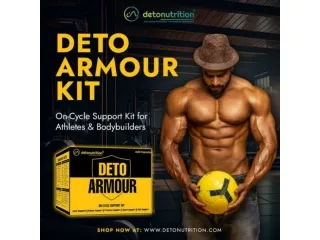 Unleash Your Inner Power with Deto Armour | Anabolic Steroids Supplements - Deto