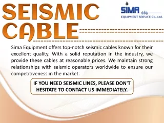 Seismic Cable