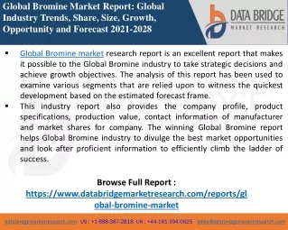 Bromine - Chemical Material