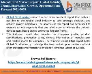 Citral - Chemical Material