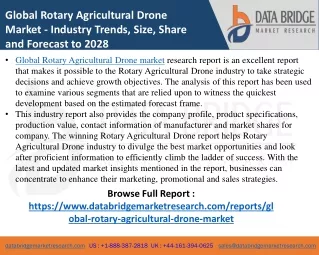 Rotary Agricultural Drone - Agricultural & Animal feed