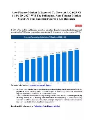 Leading Players Philippines Auto Finance Market - Ken Research