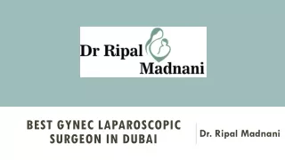 Gynecological Laparoscopic Surgery in Dubai