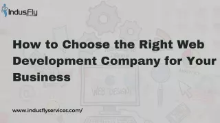 How to Choise The Right Web Development Company For Your Business