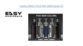 VooPoo DRAG X PLUS PRO 100W Starter Kit