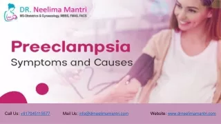 Preeclampsia Symptoms and Causes | Dr Neelima Mantri