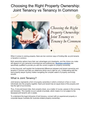 Choosing the Right Property Ownership_ Joint Tenancy vs Tenancy In Common.docx